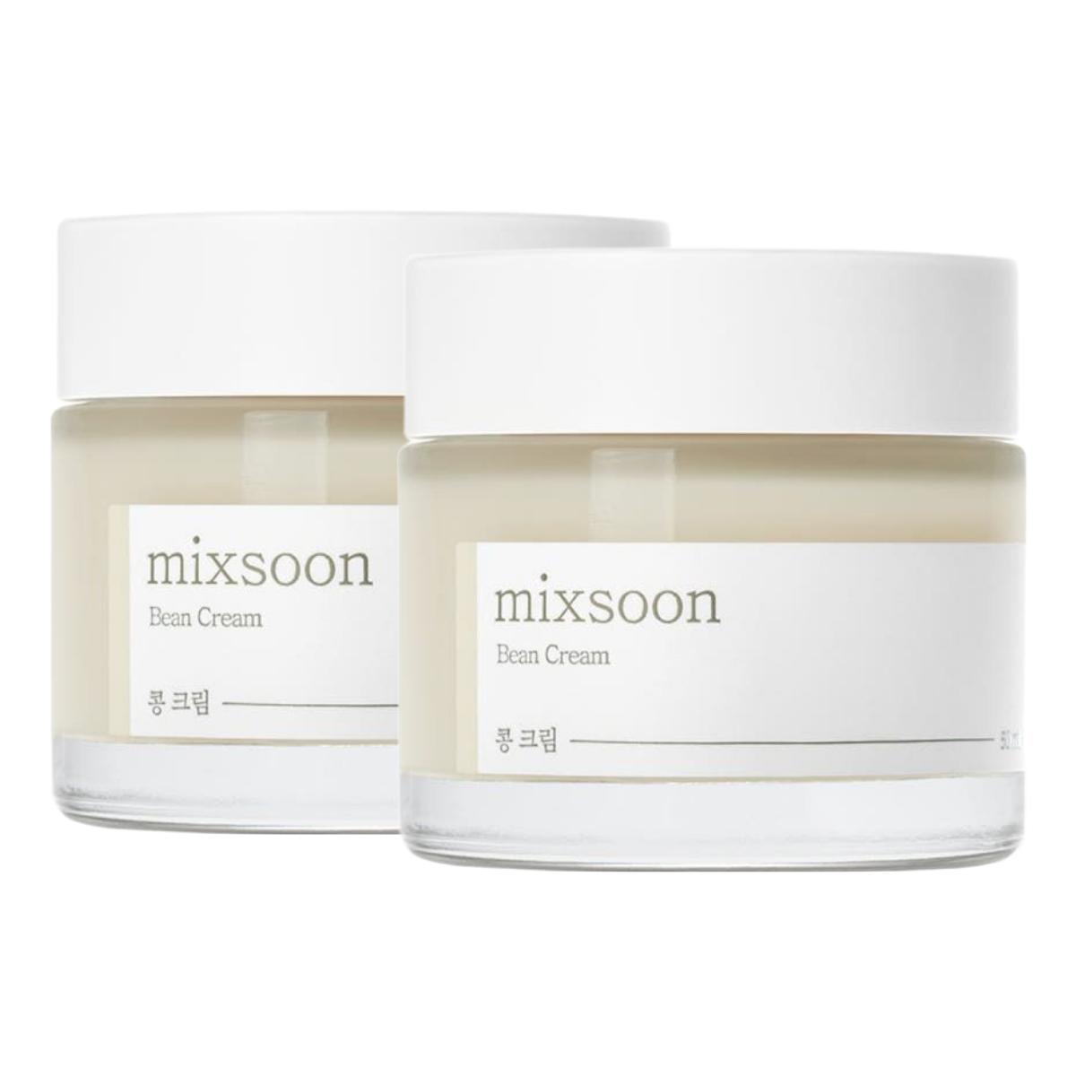 mixsoon Bean Cream Nutritious Moisturizing Facial Care 50ml (Set of 2)