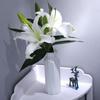 1Pcs Plastic Vase Home Dried Flowers Decoration Vase Imitation Ceramic Flowers Pots Wedding Festival Party Courtyard Ornament