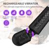 G Spot Vibrator AV Magic Wand Clitoris Stimulator Vibration Powerful Dildos 10 Modes Nipple Massager Adult Sex Toys for Woman