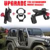 Aluminium Fire-Extinguisher Clamp Brackets Kit Quick Release Mounting Holder for Jeep ATV UTV Camper Van Boat Universal Cars