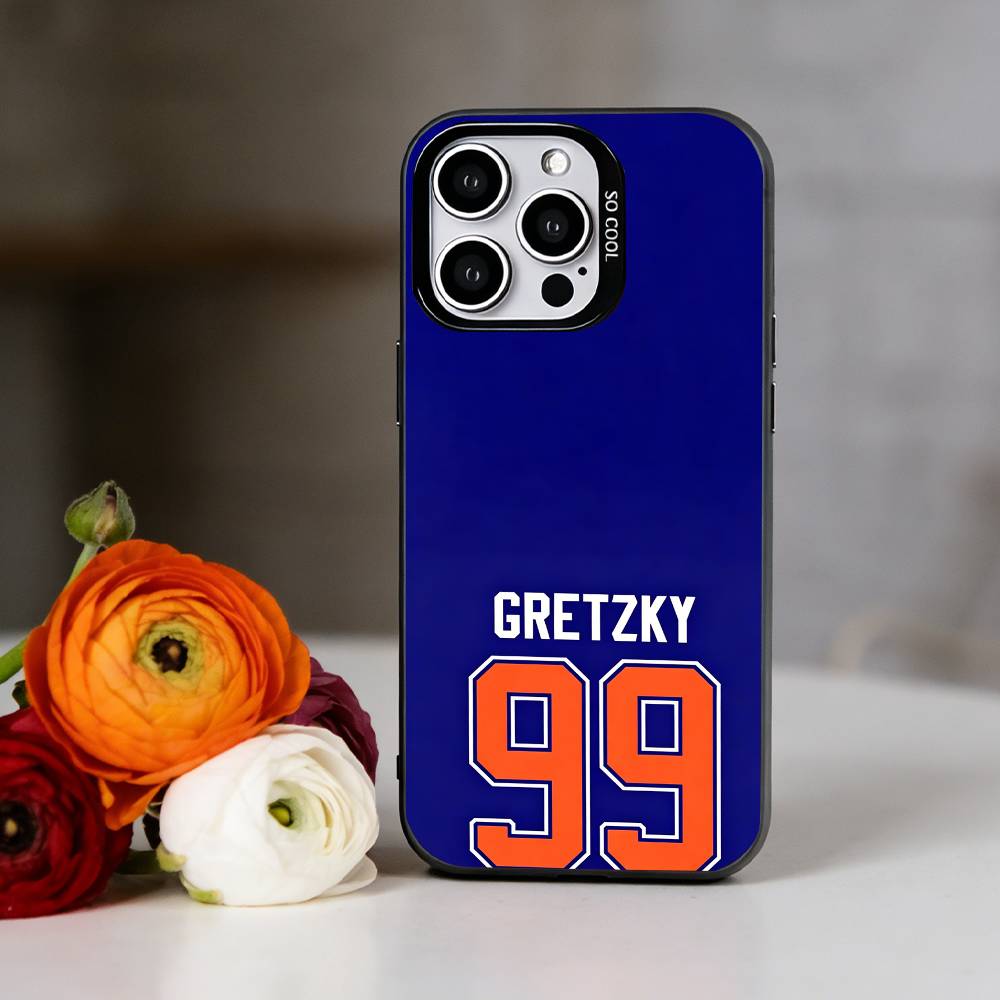 W-Wayne G-Gretzky Phone Case For iPhone 17,16,15,14,13,12,11 Plus,Pro Max,XS,Colorful Silver Phone case Funda Cover