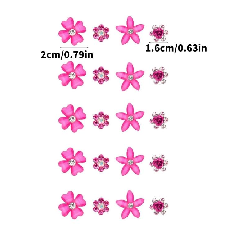 20 KS Jemné Doplňky do Vlasů pro Družičky Kamínky Umělé Perly Sponky do Vlasů pro Svatbu Večírek Maturitní Událost