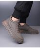 Herren 2025 Martin Stiefel: Neue Herbst/Winter Casual Sport High-Top Echtleder Retro Board Schuhe, Verschleißfeste Kurze Arbeitsstiefel