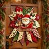 Anspruchsvolles Weihnachts-Bastelset DIY Gesteppte Schleife Näh-Bastelset, Vorgeschnittene Patchwork-Lernsets für Schulsets, Feiertags-Türhänger
