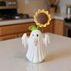 Halloween Ghost Decor Ghost White Ceramic Vase Figurine Room Decor Halloween Decorations Table Centerpieces For Holiday Home