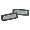 2pcs Car LED License Plate Lights White For Smart Fortwo Coupe /Convertible /Cabrio 450 451 W450 W451 W453 Low Consumption