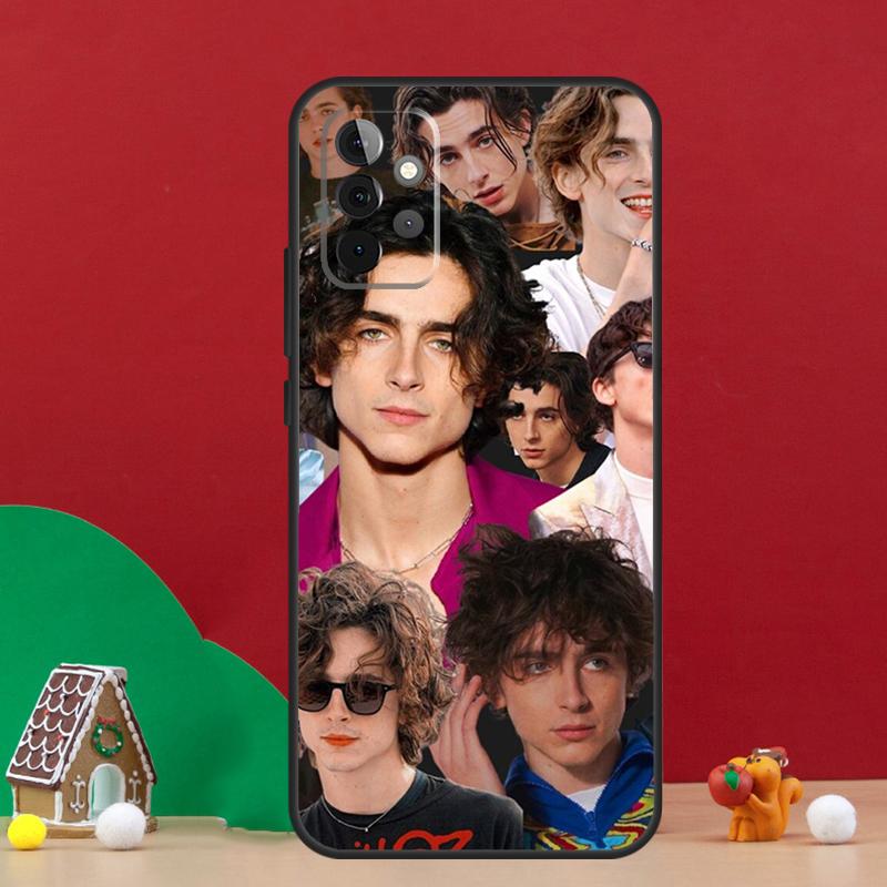 Timothee Chalamet Actor Case For Samsung Galaxy A54 A06 A16 A26 A36 A56 A53 A32 A52 A33 A13 A55 A35 A15 A14 A34 A17