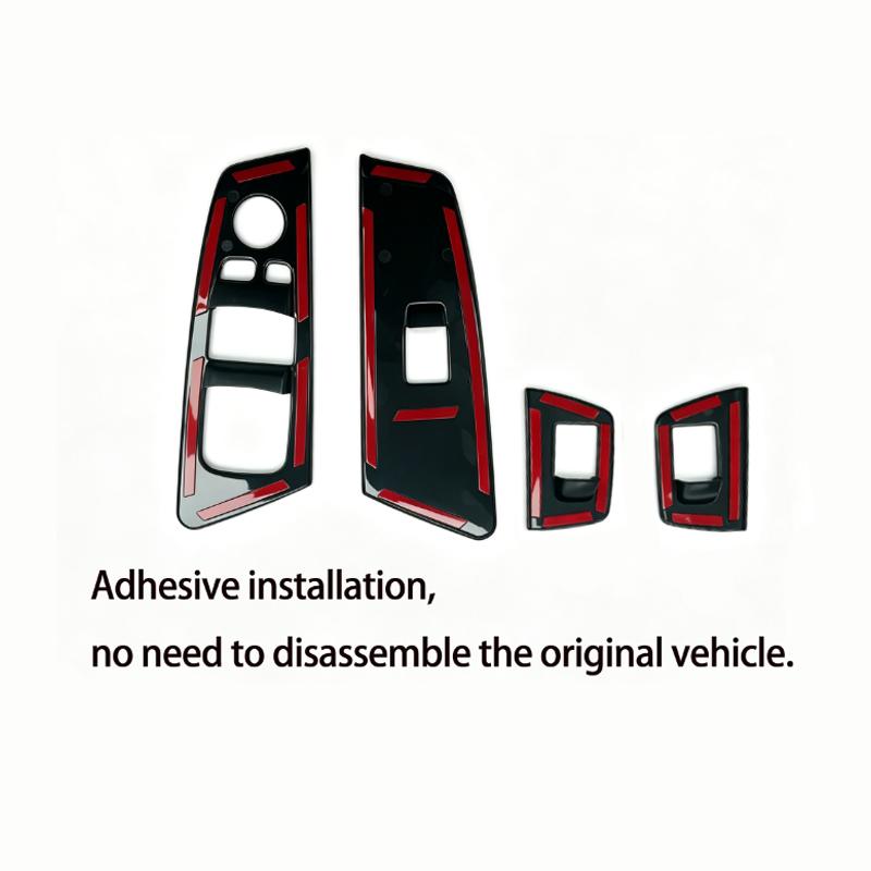 LHD RHD For BMW 5 Series G30 G31 F90 liter window switch panel short axis model 2016- car parts