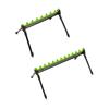 Fishing Rod Rack Save Space Practical Display Stand for Garage Vehicle Truck 8holes 45x40x31cm