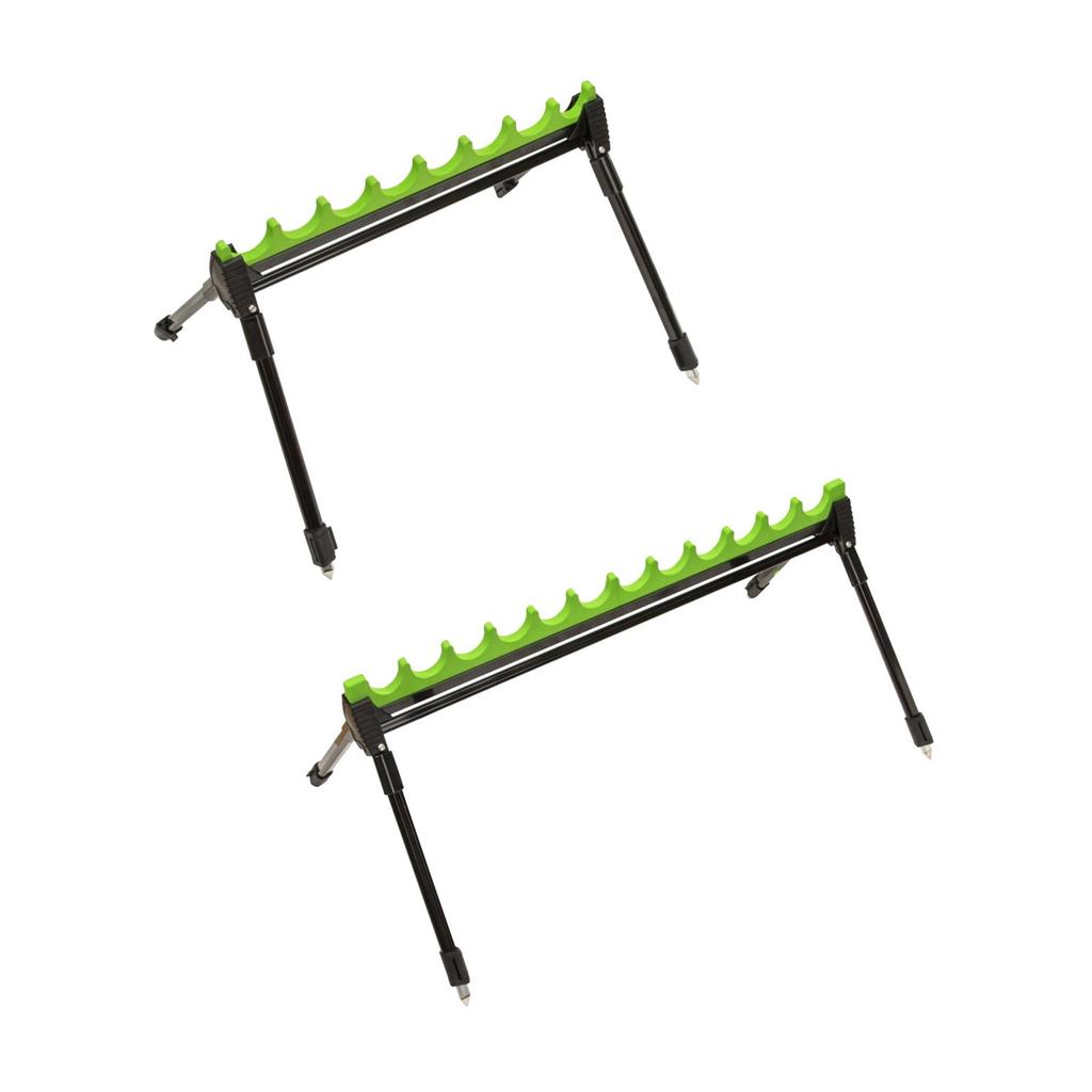Fishing Rod Rack Save Space Practical Display Stand for Garage Vehicle Truck 8holes 45x40x31cm