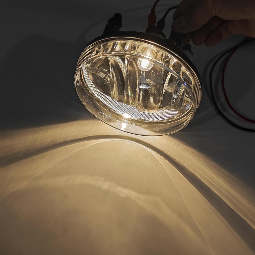 Pair Front Fog Lights Lamps With Bulbs For GMC Sierra 1500 2007-2013