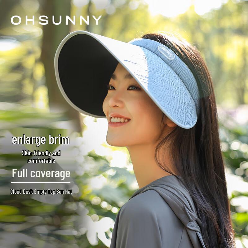 OhSunny Outdoor Sports Wide Brim Sun Visor Hat M