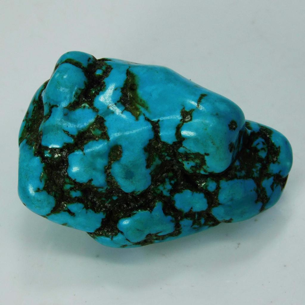 Blue Turquoise Rough Slab 79 Ct Natural CERTIFIED Loose Gemstone Rough