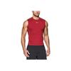 Under Armour Casual Sports Sleeveless Compression Workout Top Men tops Red 1257469-600