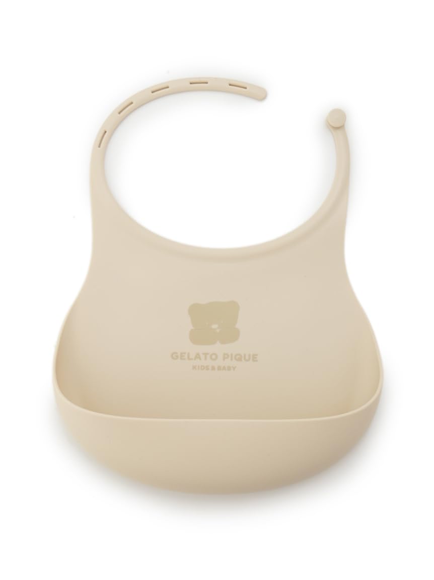 

Gelato Pique Baby Silicone Mealtime Bib PBGG229006 BEG F