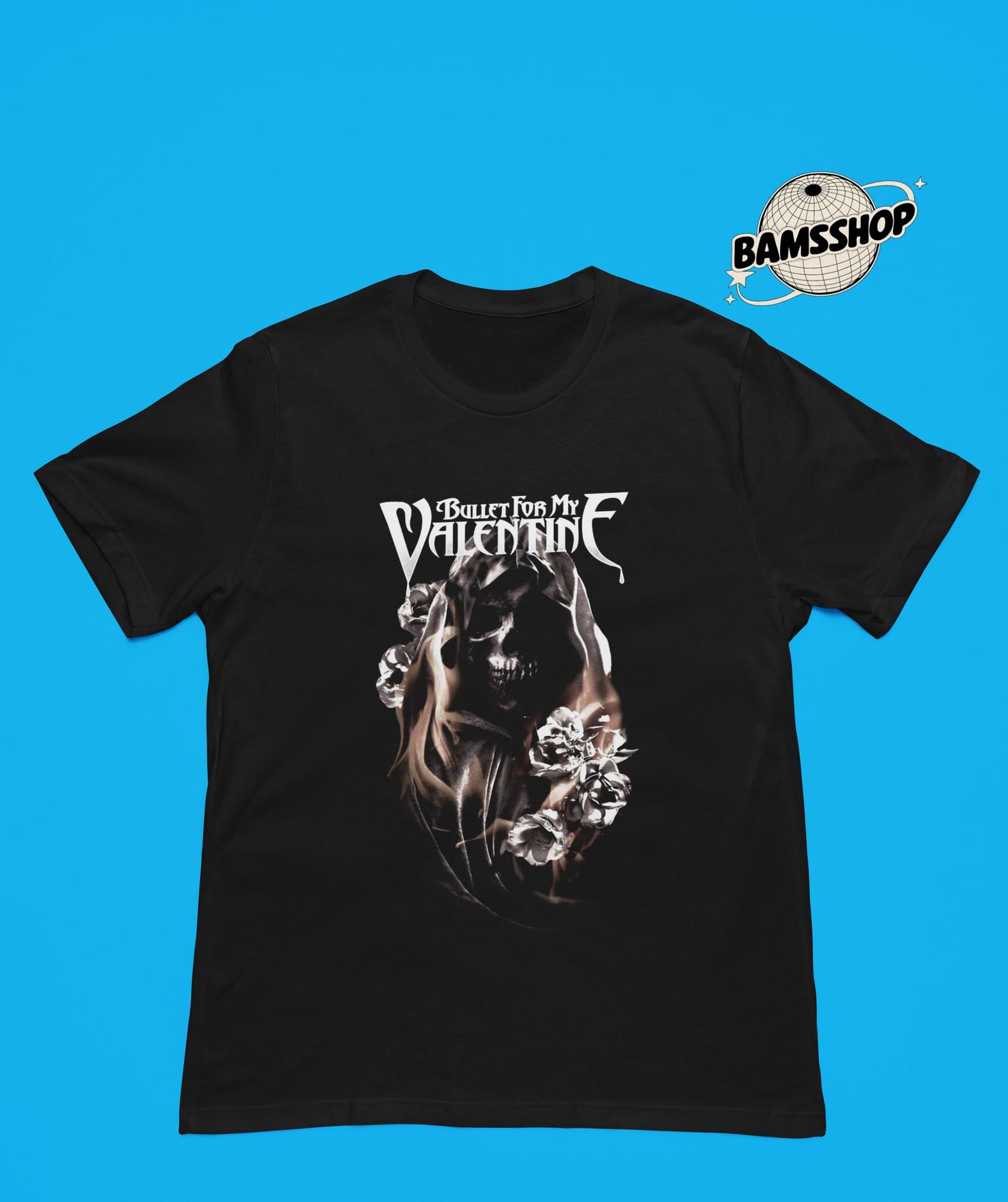 Bullet For My Valentine T-Shirt - The Poison Unisex Rocker Clothing - Gift Apparel - Bullet For My Valentine Merch M