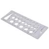 Drill Gauges Bolts And Wire Diameter Index Gauge Stainless Metric Gauge Multipurpose Measurement Tool with Hanging Hole