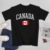 More Design Canada Flag Canadian Unisex Tshirt Tees Tshirt Oneck T Shirts Unisex Boys Clothing 100 Cotton