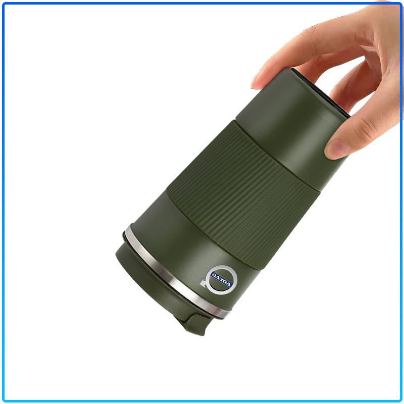 Car Stainless Steel 304 Coffee Thermos Mug Leak-Proof Non-Slip sticker For Volvo XC90 XC60 XC40 V40 V50 V60 S40 S50 S60 S70 S80 S90 240 C70 Vnl Truck