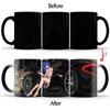 Sexy Girl Car Coffee Mug BSKT-126 Color Change Mugs Sublimation Tumblers Discoloration Cups Ceramic Cup Drinkware Free Shipping