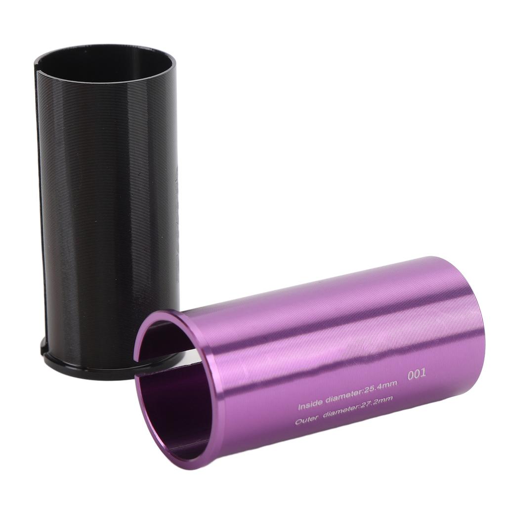 Seat Post Adapter Shim Aluminium Alloy CNC Machined Textured Finish Cycle Seat Tube Conversion