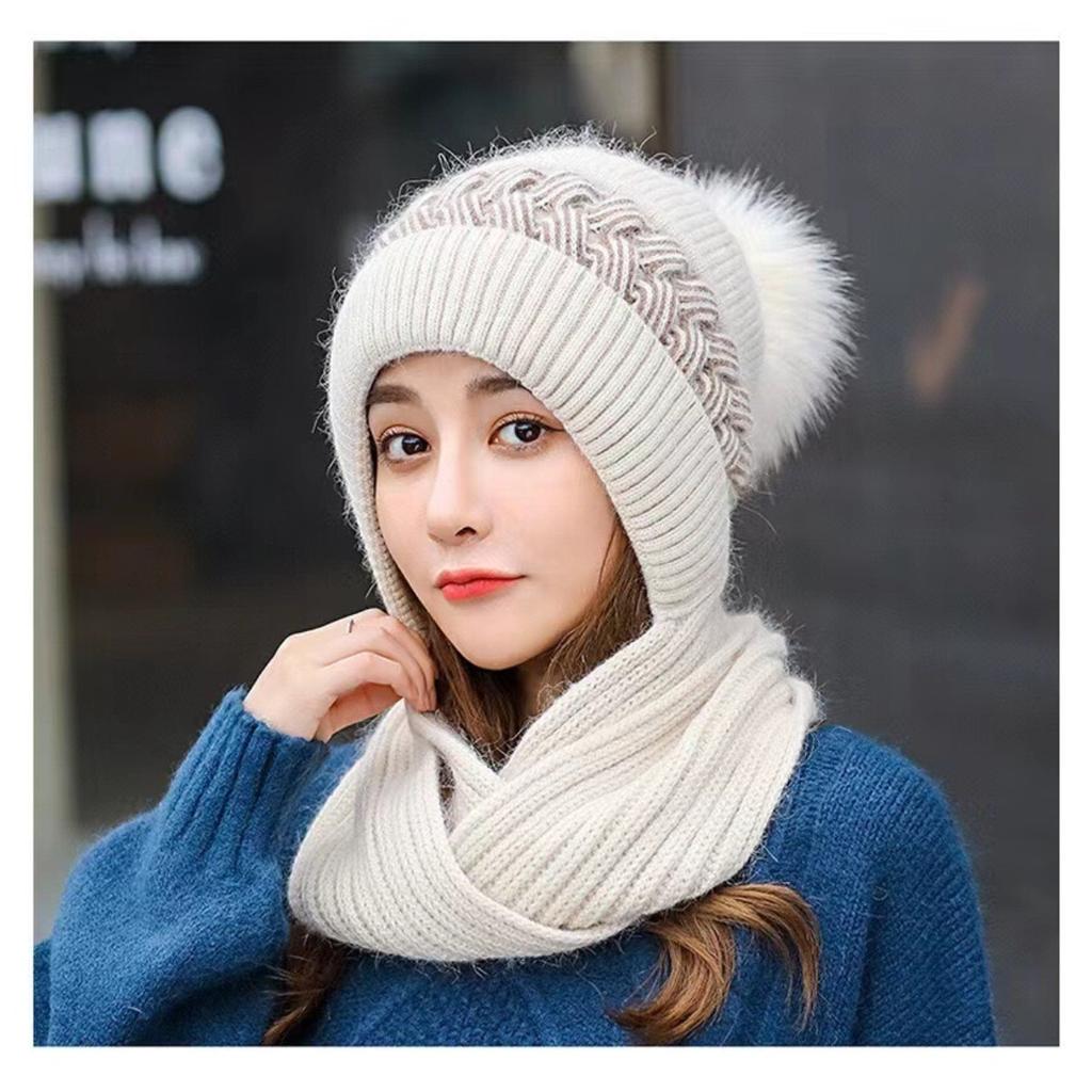 Hats, Woolen Hats, Thick Hats, Scarves, Outdoor Hats, Cold Hats, Knitted Hats, Woolen Hats, Necklaces