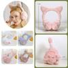 Cute Cat Claw Design Warm Ear Muffs Cartoon Foldable Design Cat Claw Earmuffs Thickened Cartoon Pattern