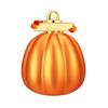 Thanksgiving Pumpkin Pendant Mini Pumpkin Ornaments 3cm Thanksgiving Christmas Decorations Colorful Plastic Hanging Balls for Tree Home Party