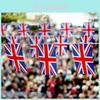 Platinjubiläum der Königin Union Jack Flaggen für Nationalfeiertagsfeier Heimdeko