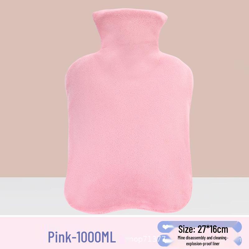 Thickened PVC Hot Water Bag for Warm Compress or Hand Warmer