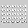 Yousheng Paper Binder Push Clip Refills, Reusable Stainless Steel Binding Clips for Office File Organization, Long Tail Document Clips for