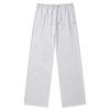 KIRSH Plain Semi-Wide Pants [Melange Gray]