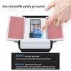 2000MHA Durability Electric Card Shuffler Rechargeable Automatic Card Shuffling Machine for Travel and Leisure Activity