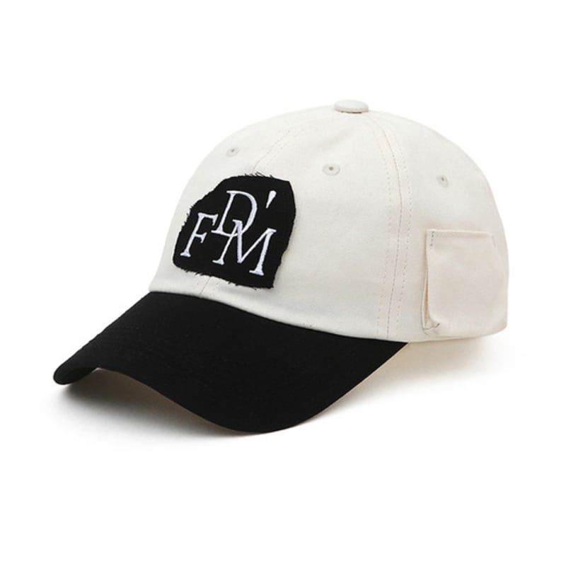 dontforgetme DFM TWO TONE PATCH BLACK-STRAP