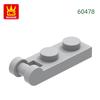Non-Toxic 208Pcs/Lot 60478 1 X 2 With Bar Handle On End Block Moc Color Accessories Compatible With Curved Brick Diy Toys For Kid
