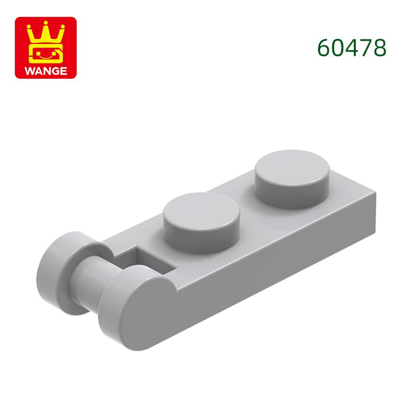 Non-Toxic 208Pcs/Lot 60478 1 X 2 With Bar Handle On End Block Moc Color Accessories Compatible With Curved Brick Diy Toys For Kid
