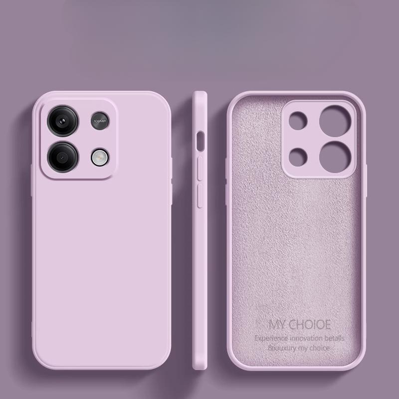 Slim Matte Silicone Phone Case Multi-Color for Xiaomi Redmi Note 14 Pro+ Pro 5G 4G 14S 13 12 12S 11S 11 10S 10 Shockproof Cover