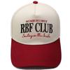 RBF CLUB Truck Driver Hat Embroidery Retro Color Matching Baseball Cap European and American Men's and Women's Casual Hat Tide