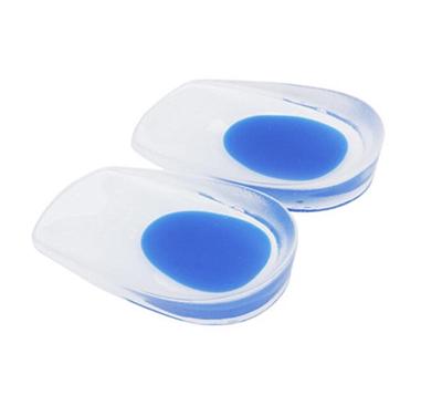 Coppetta Tallone in Gel Silicone Cuscinetto Ammortizzante Ortopedico per Fascite Plantare