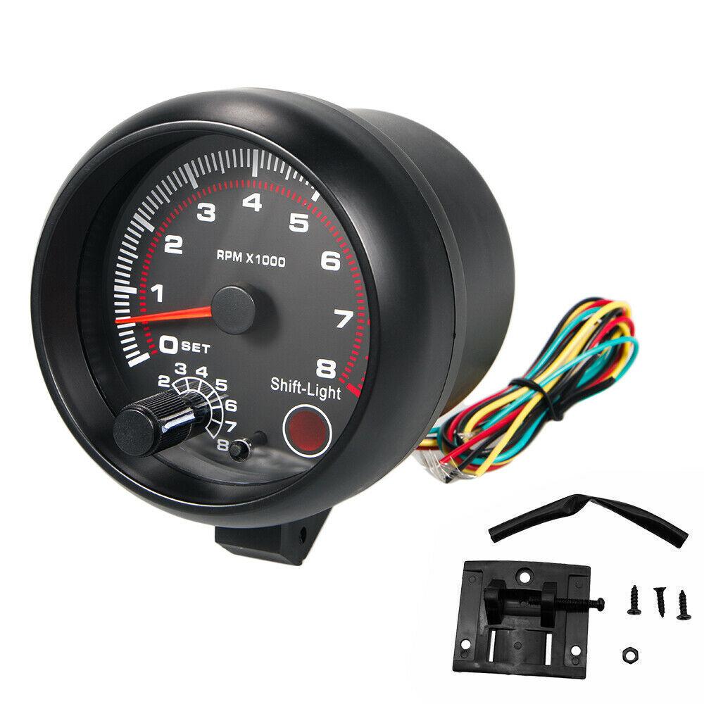 Buy Tachometer Car 08000 RPM 3.75”(95mm) Accessory Kit at affordable