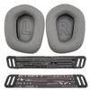 YAYINCC Replacement/Ice gel covers Earmuffs Ear pillows cushions headband rubber Ear pads for Logitech G733 G335 Headphones