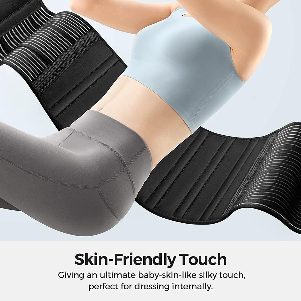 S-3Xl Sports Lower Back Brace With 6 Stays Anti-Skid Orthopedic Lumbar Support Breathable Waist Support Belt For Gym Pain Relief