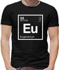 Element Name Eugene Mens T-Shirt - Surname - First Name - Physics - Science