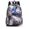 Stitch Rucksack Schüler Jungen Mädchen Schulanfang Taschen Teenager Tagesrucksack Reißverschluss