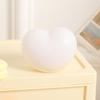 1 stk Søt Hjerte Nattlys Vinyl LED Sovelampe Nattbordslampe Touch Barnerom Nattlys For Barnerom Gratulerer med dagen Gave