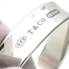 Used TIFFANY&Co. bracelet 1837 square Silver925 57g Silver Accessories