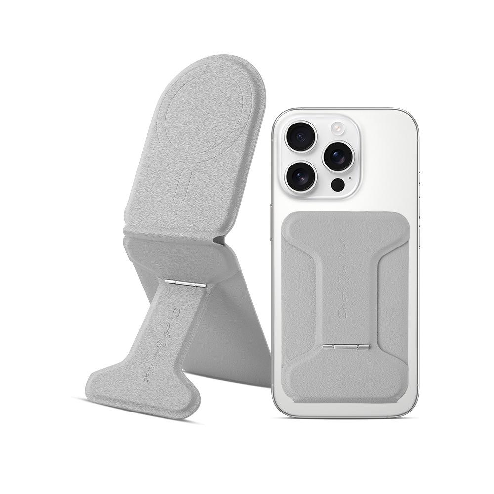 Apple-Compatible Mini Magnetic Rotating Phone Stand with Anti-Shake Feature Magnetic I-shaped Rotating Shaft Bracket