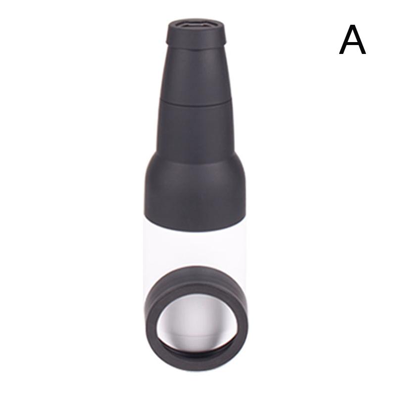 New 2 In 1 Beer Can Holder Vacuum Insulated Double Walled 304 Stainless Steel Beer Bottle Holder with Opener Beer Cooler 12oz