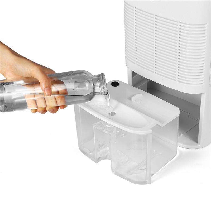 100W 2.5L Electric Dehumidifier Air Dryer Home Water Full Alarm Display Screen Moisture Absorber Cooling Air Dryer