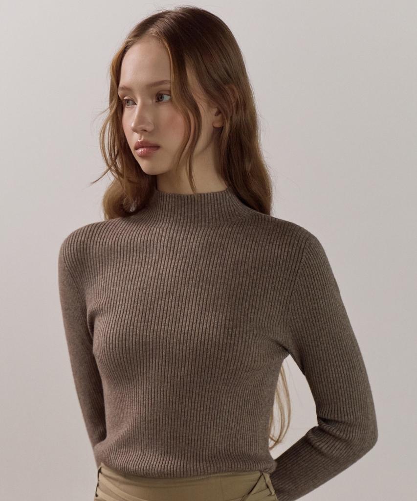ELLIOTI Wholegarment Mockneck Knit Ts_6Color